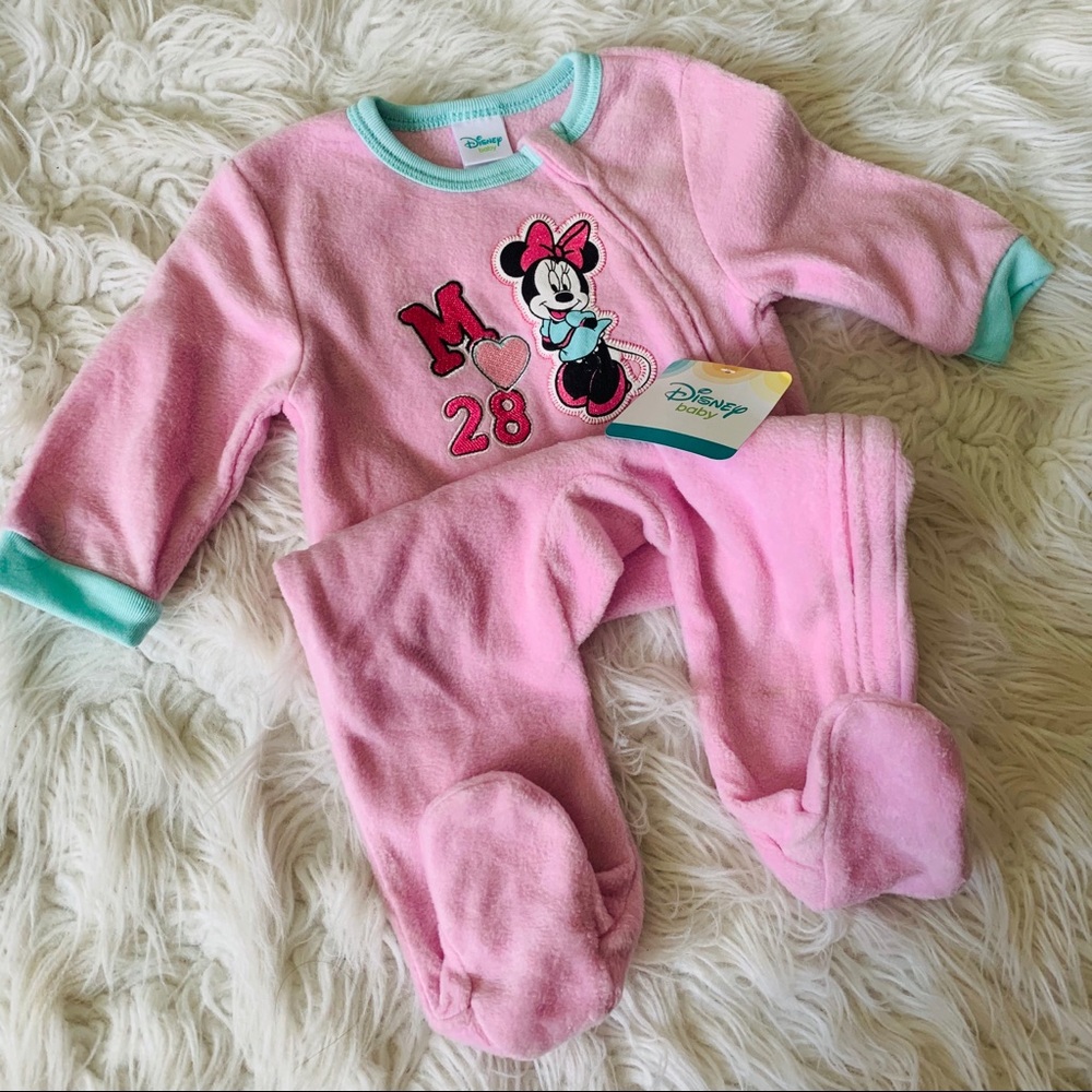 🍁New baby 9month Disney Minnie Mouse sleep&play